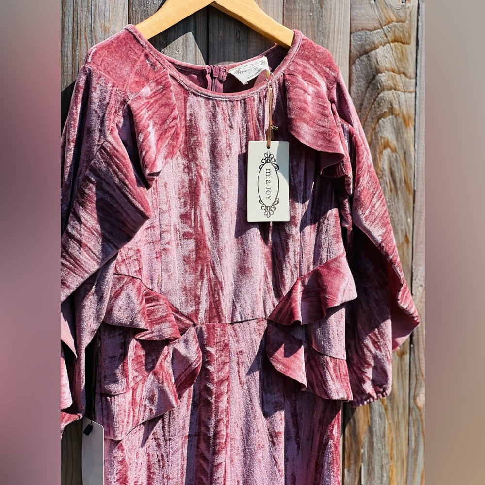 MIA Joy VALERY Rose Jumpsuit NWT - Picture 4 of 10